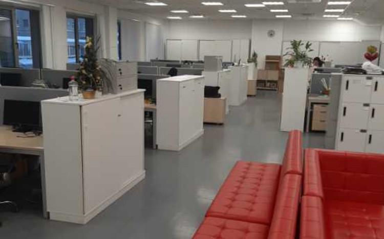 Общий вид этажа (open space)